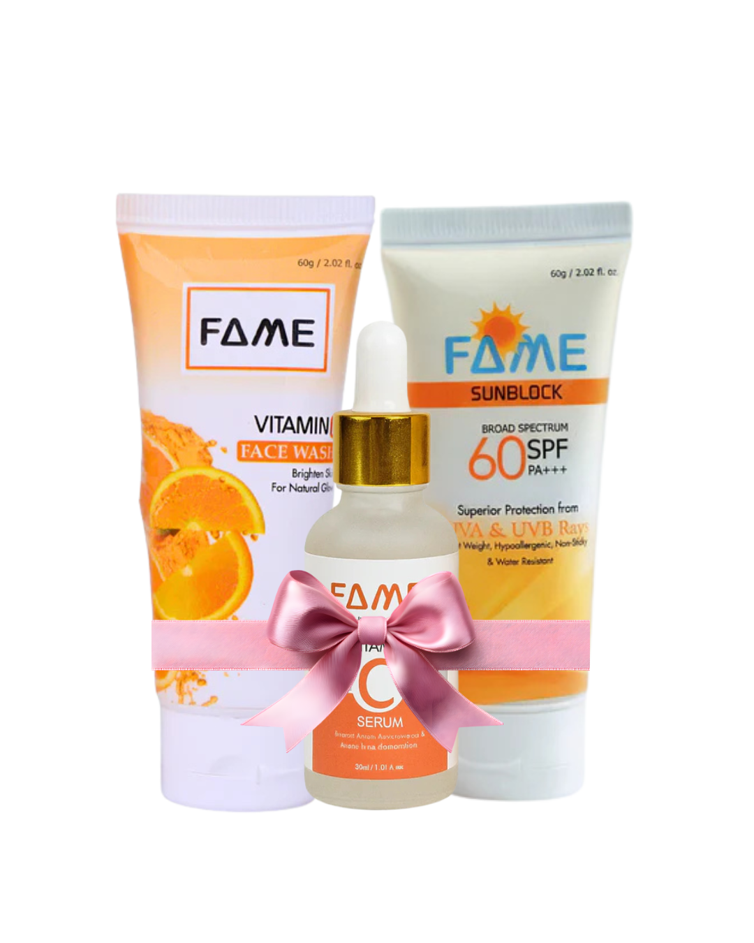 Fame Vitamin C Brightening Skincare Trio