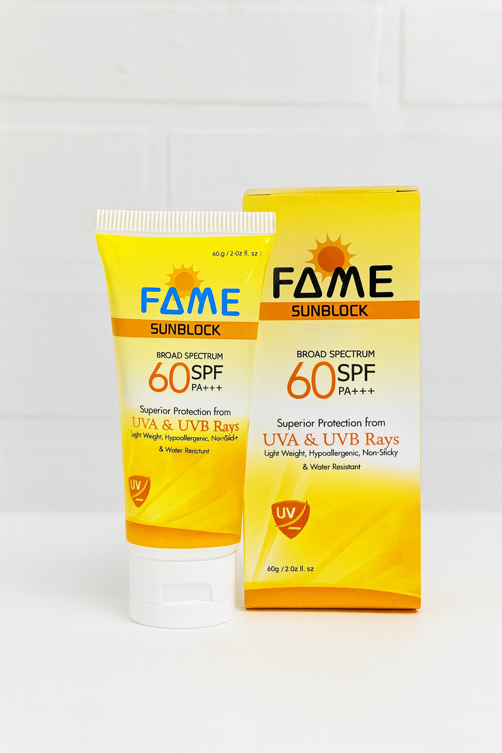 Fame Sunblock 60 SPF PA+++